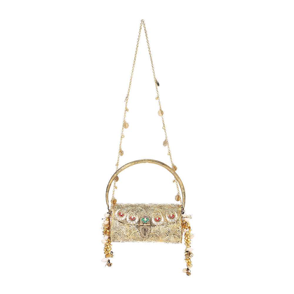 Rajwadi Brass Bag Secondary image