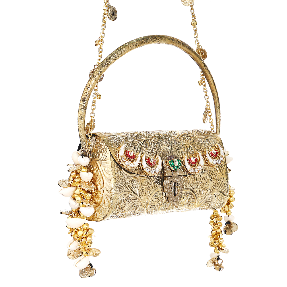 Rajwadi Brass Bag