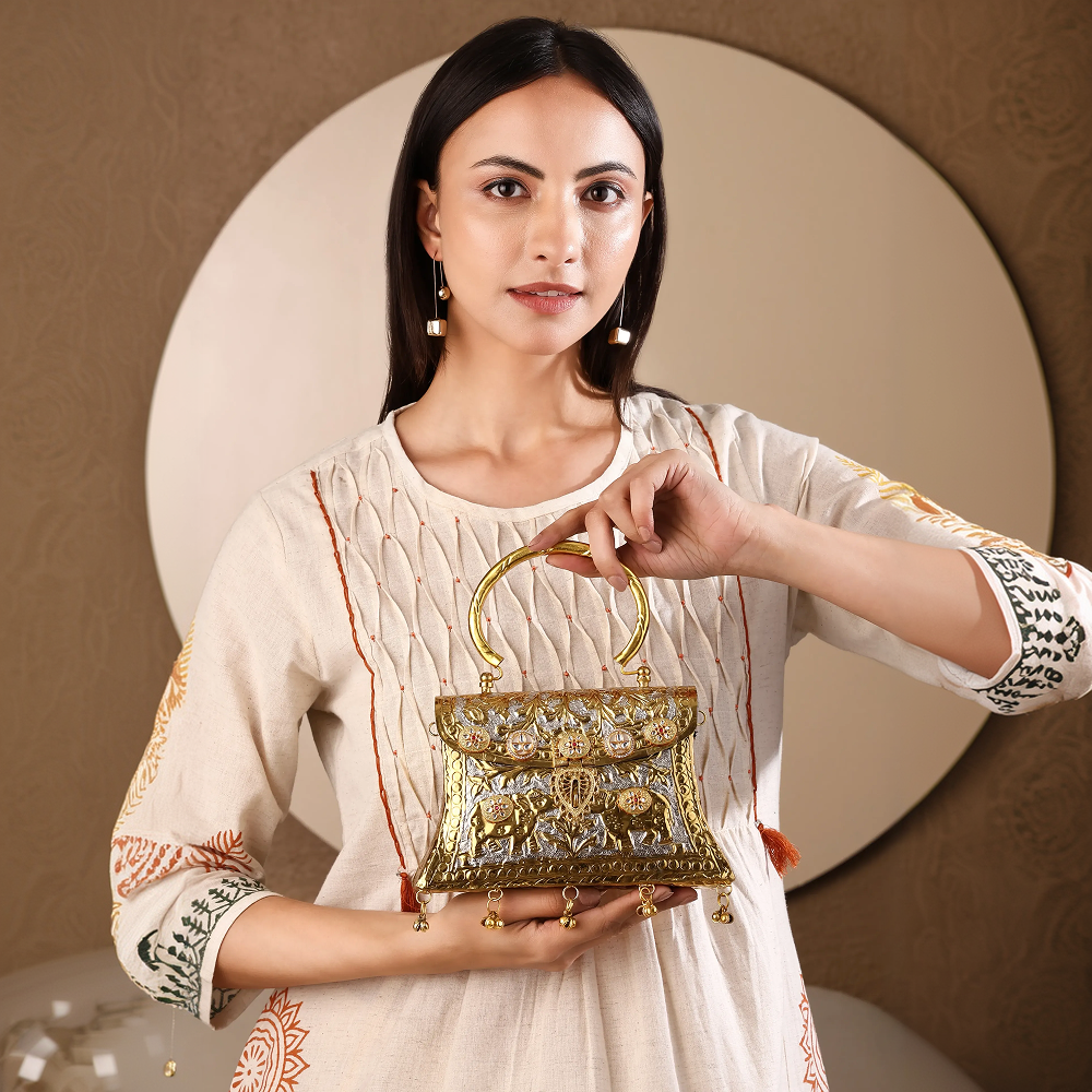 Keshari Brass Bag